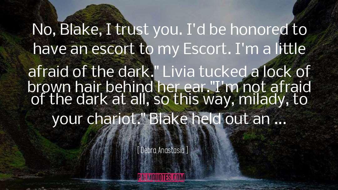 Brown Hair quotes by Debra Anastasia