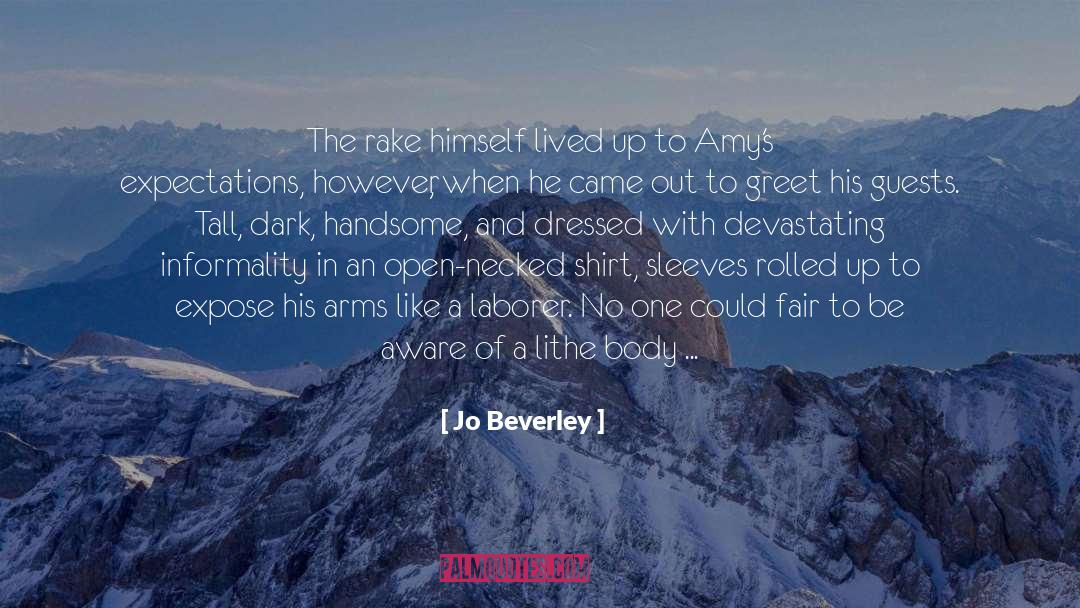 Brown Hair quotes by Jo Beverley