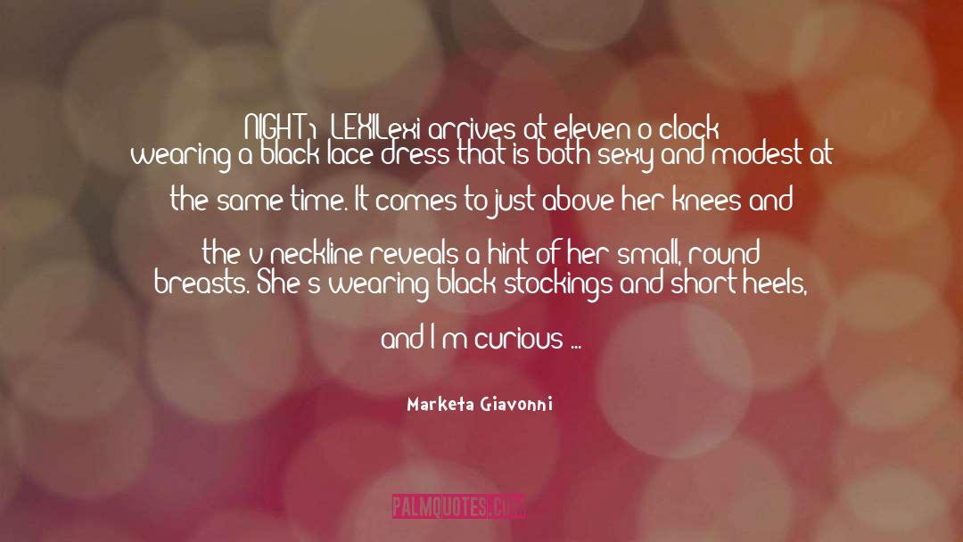 Brown Hair quotes by Marketa Giavonni