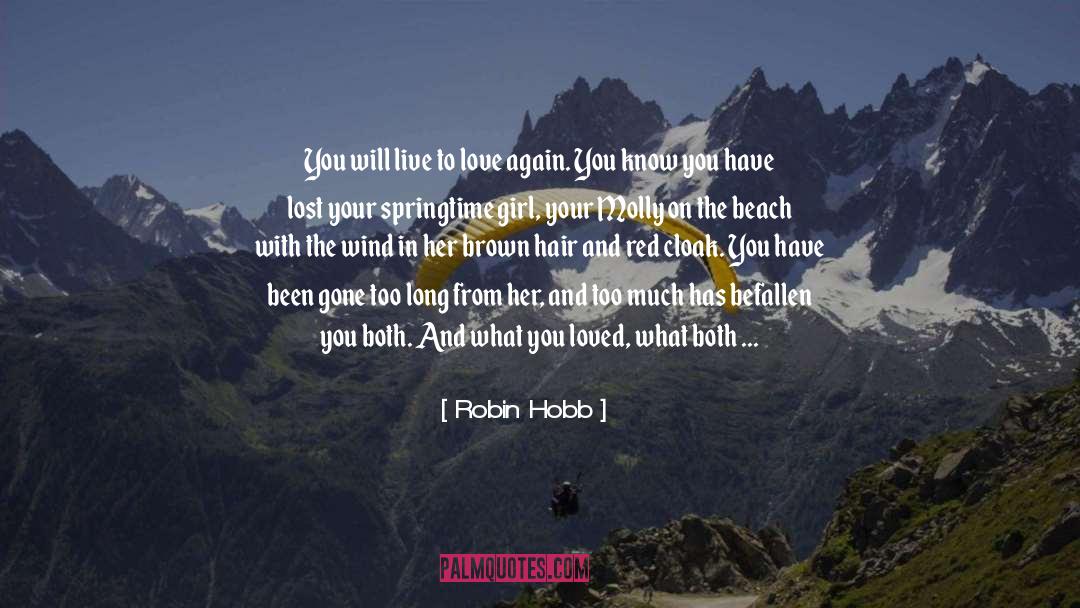 Brown Hair quotes by Robin Hobb