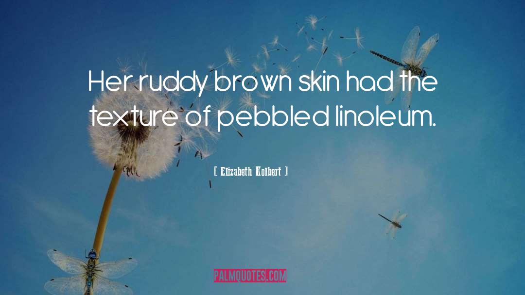 Brown Skin quotes by Elizabeth Kolbert