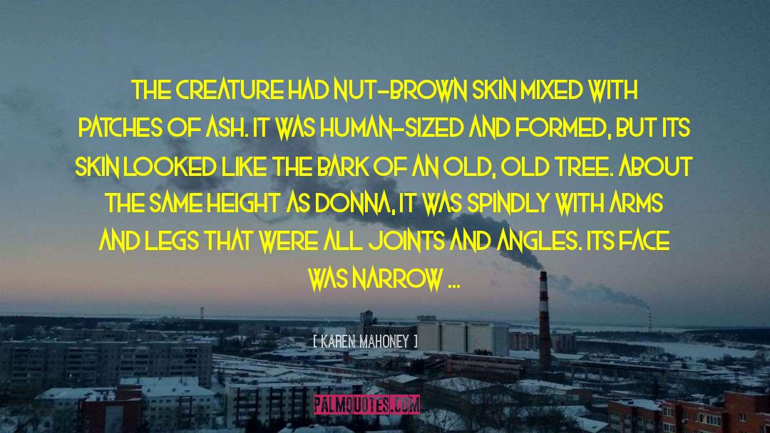 Brown Skin quotes by Karen Mahoney