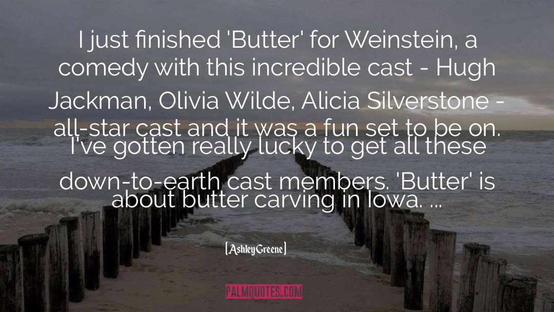 Browned Butter quotes by Ashley Greene