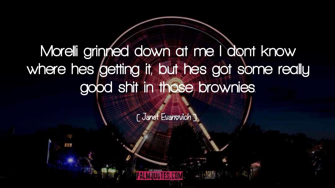 Brownies quotes by Janet Evanovich