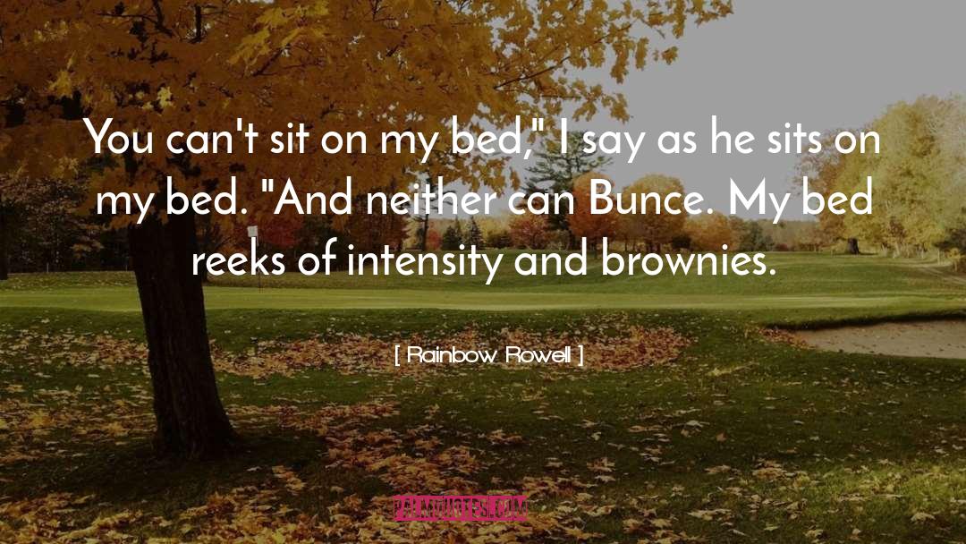 Brownies quotes by Rainbow Rowell