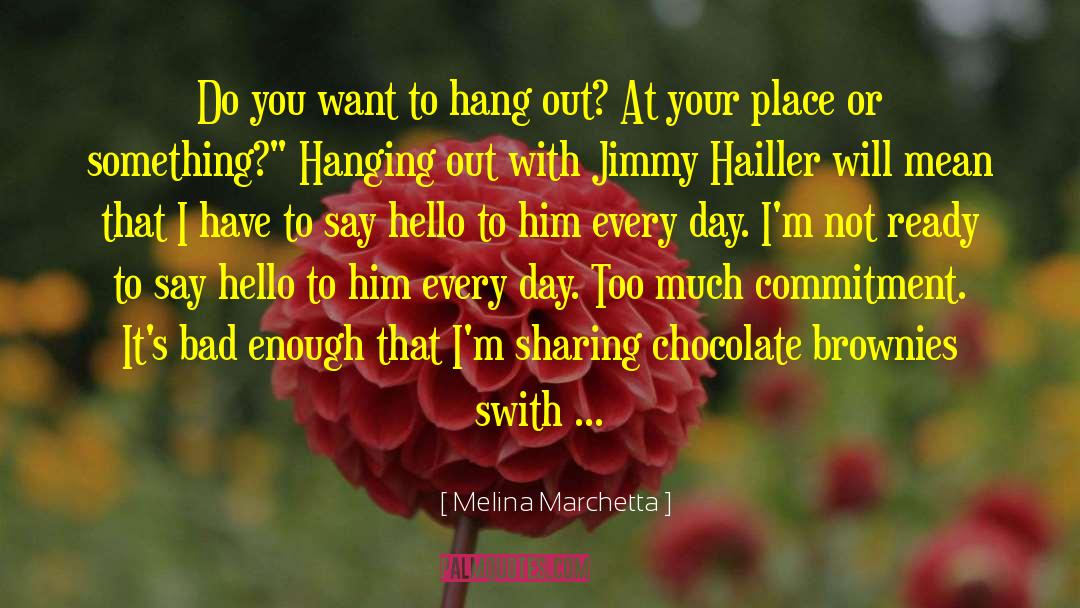 Brownies quotes by Melina Marchetta