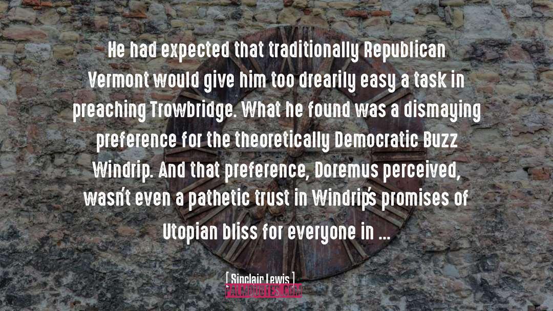 Brownley And Trowbridge quotes by Sinclair Lewis