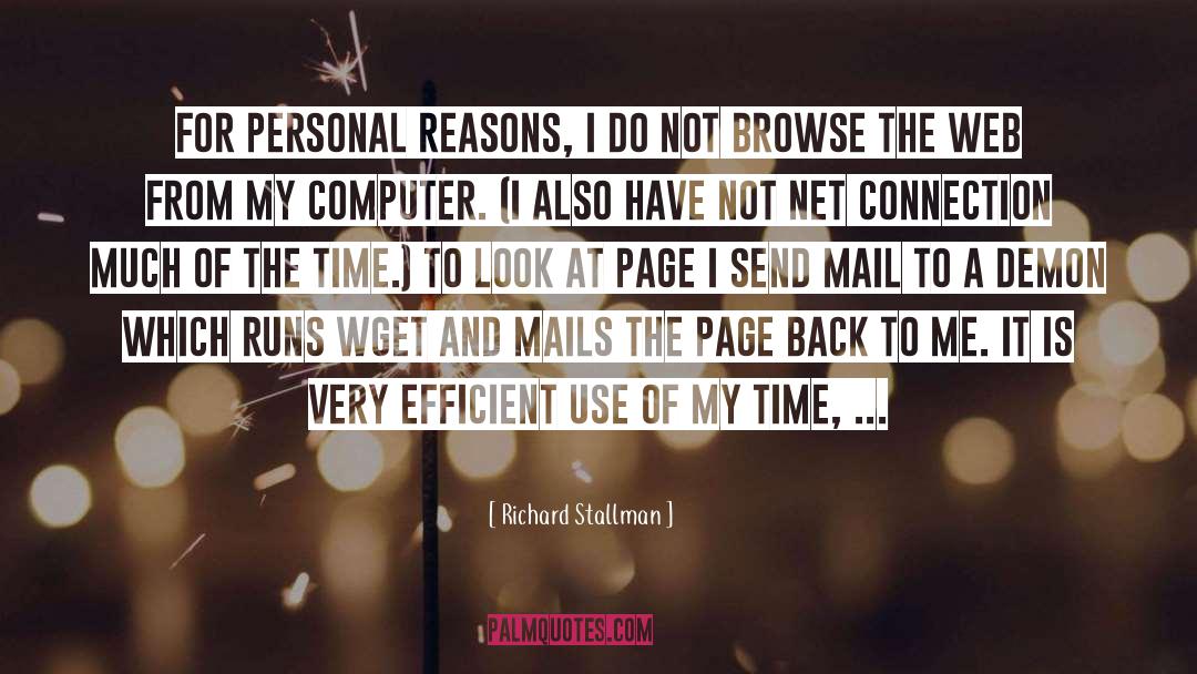 Browse quotes by Richard Stallman