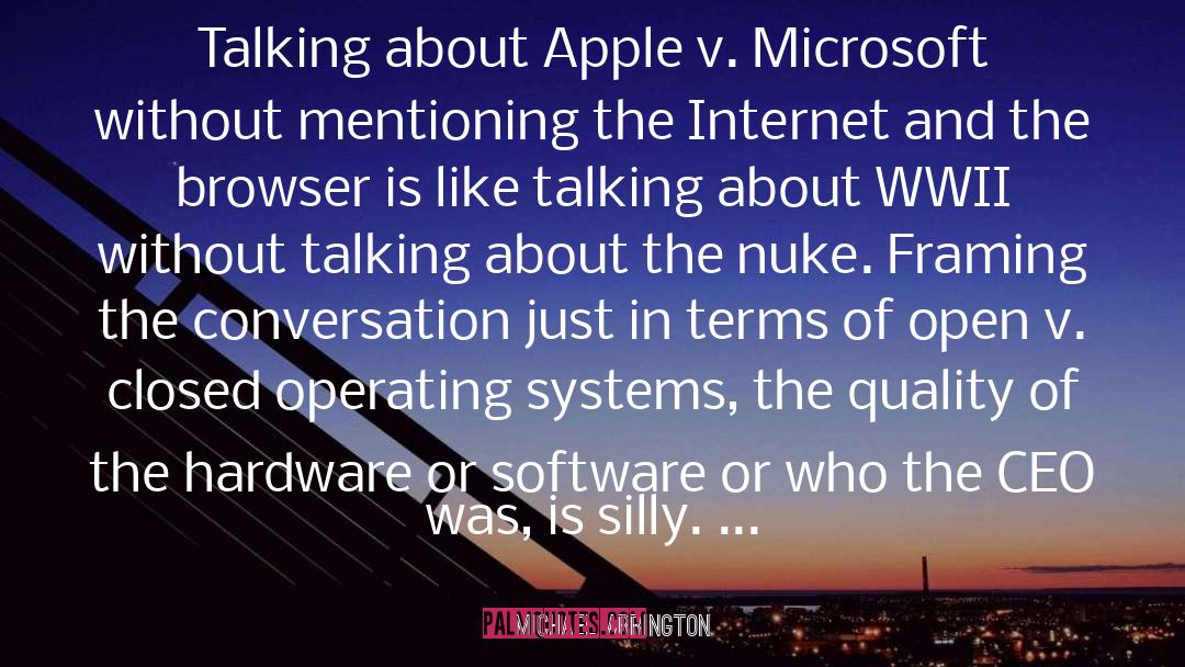 Browser quotes by Michael Arrington