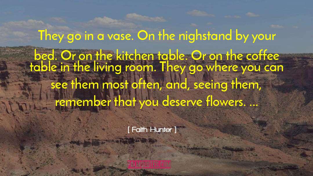 Bruiser quotes by Faith Hunter