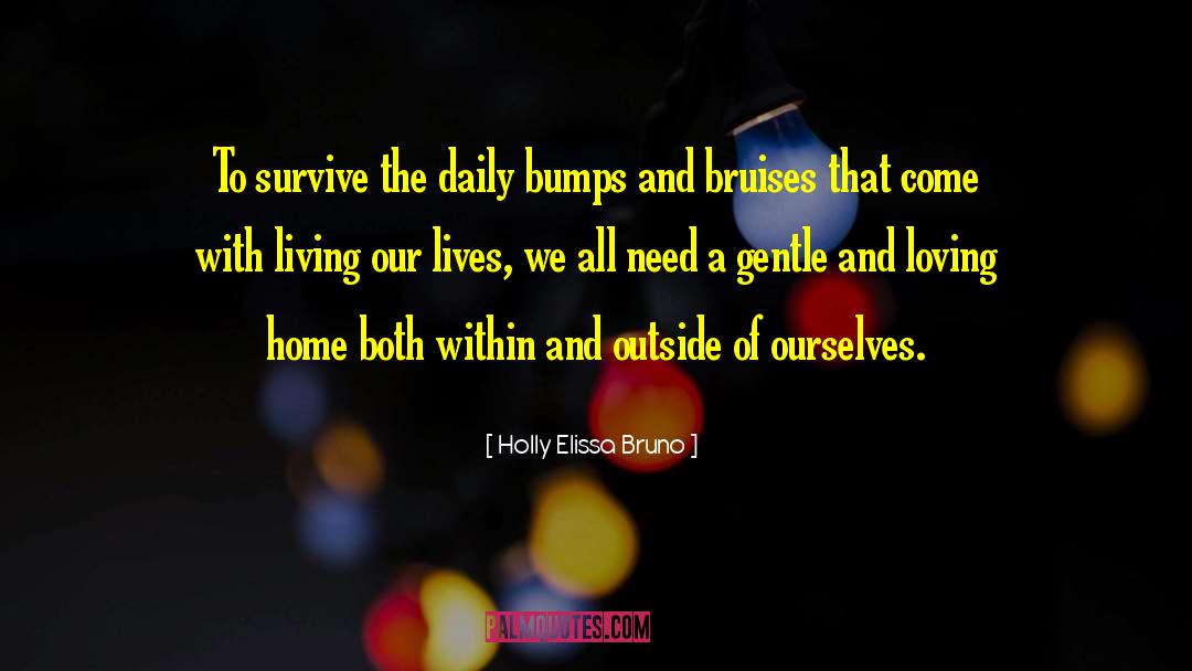 Bruises quotes by Holly Elissa Bruno