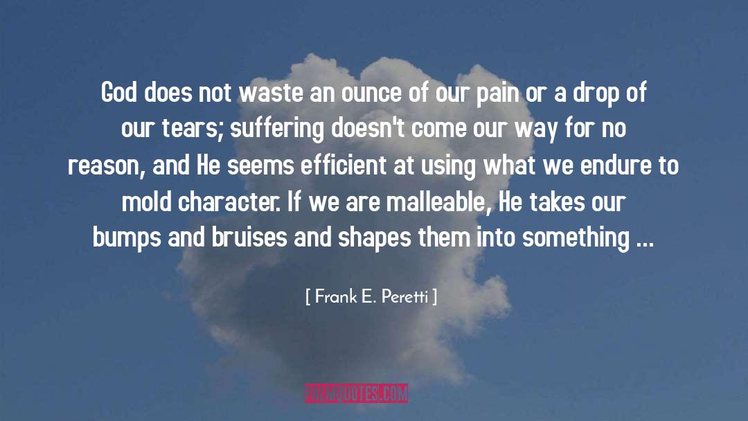 Bruises quotes by Frank E. Peretti