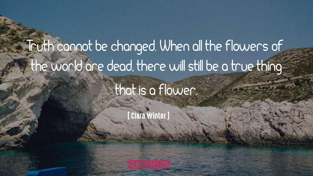 Brumlow Flower quotes by Clara Winter