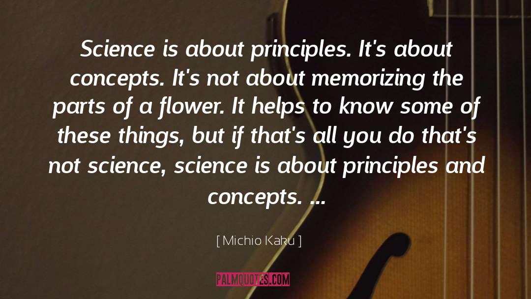 Brumlow Flower quotes by Michio Kaku