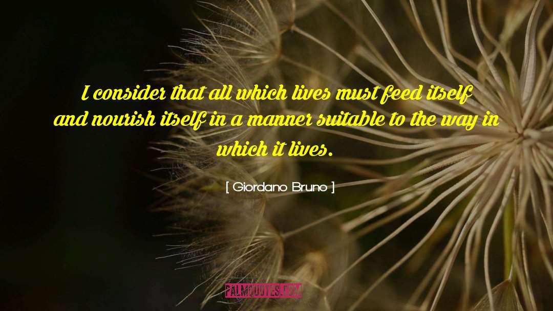 Bruno Bauer quotes by Giordano Bruno