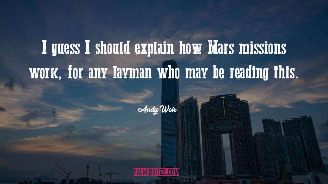 Brunow Mars quotes by Andy Weir