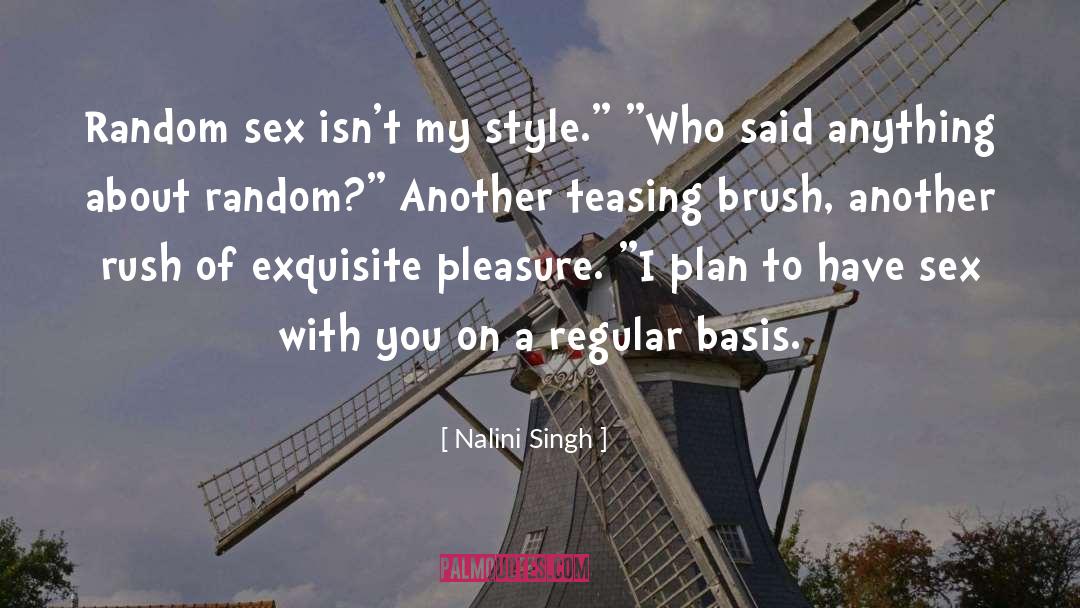 Brush Strokes quotes by Nalini Singh
