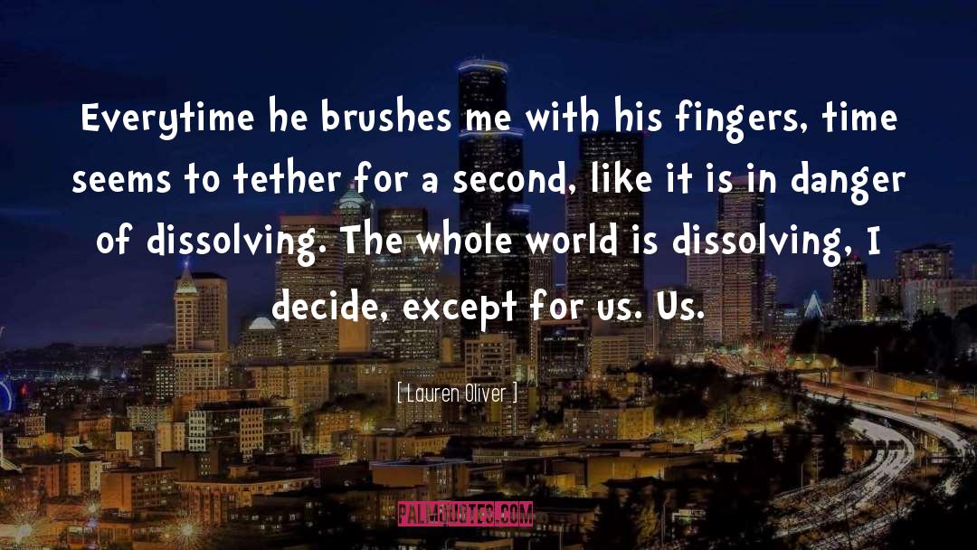 Brushes quotes by Lauren Oliver