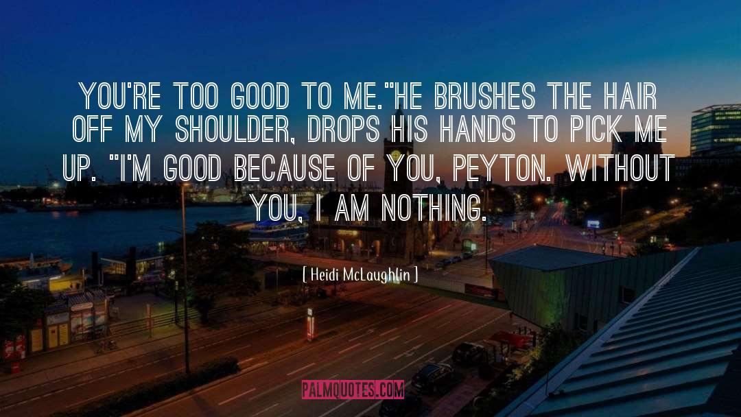 Brushes quotes by Heidi McLaughlin