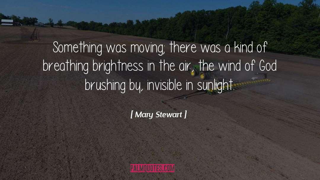 Brushing quotes by Mary Stewart