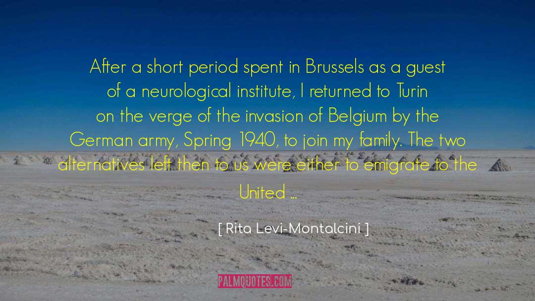 Brussels quotes by Rita Levi-Montalcini