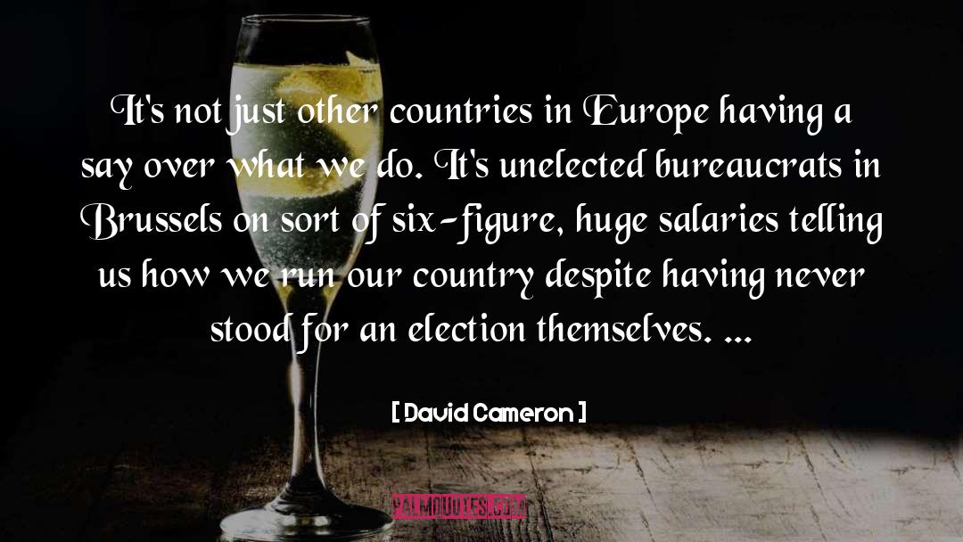Brussels quotes by David Cameron
