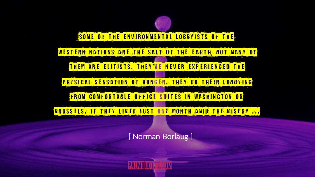 Brussels quotes by Norman Borlaug