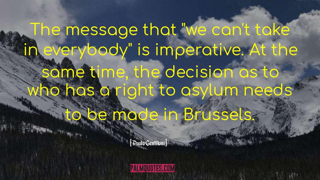 Brussels quotes by Paolo Gentiloni