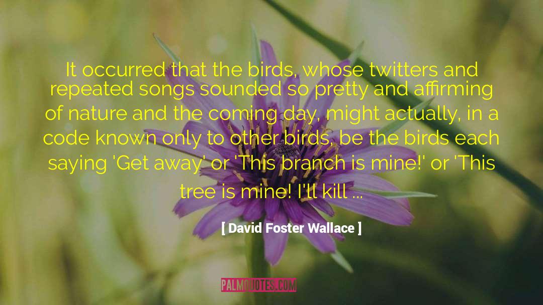 Brutal Comforting quotes by David Foster Wallace