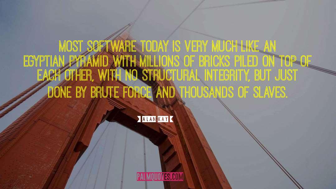 Brute Force quotes by Alan Kay