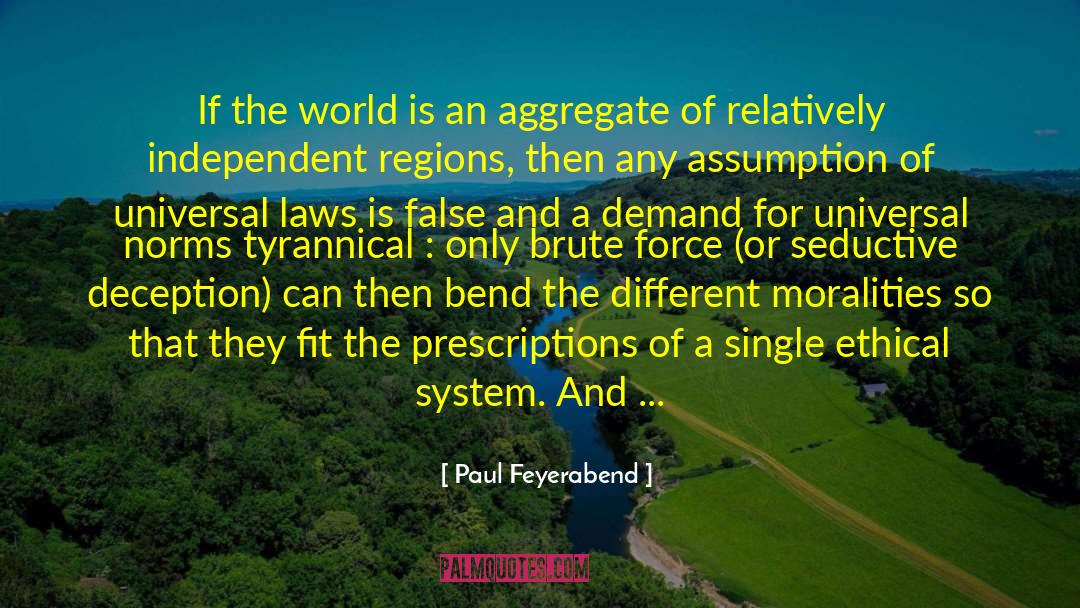 Brute Force quotes by Paul Feyerabend