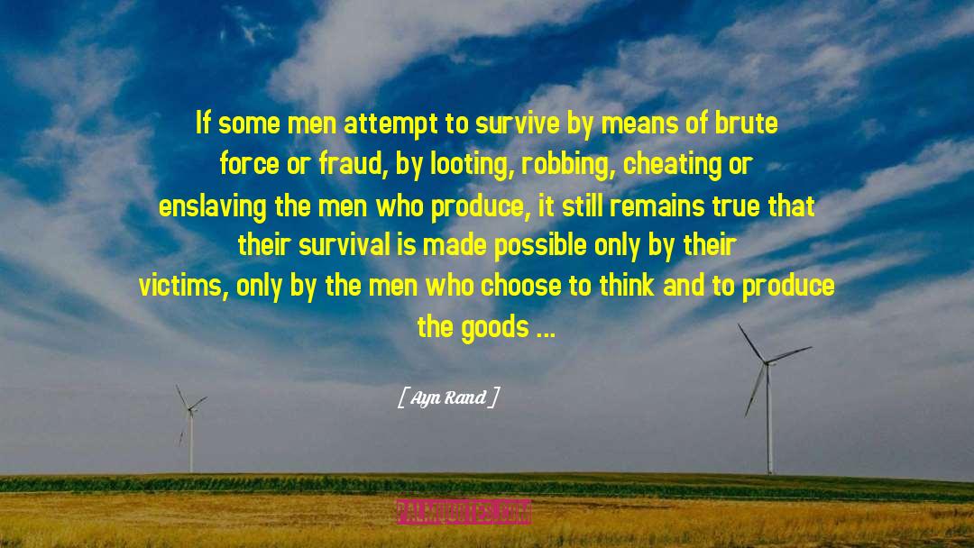 Brute quotes by Ayn Rand