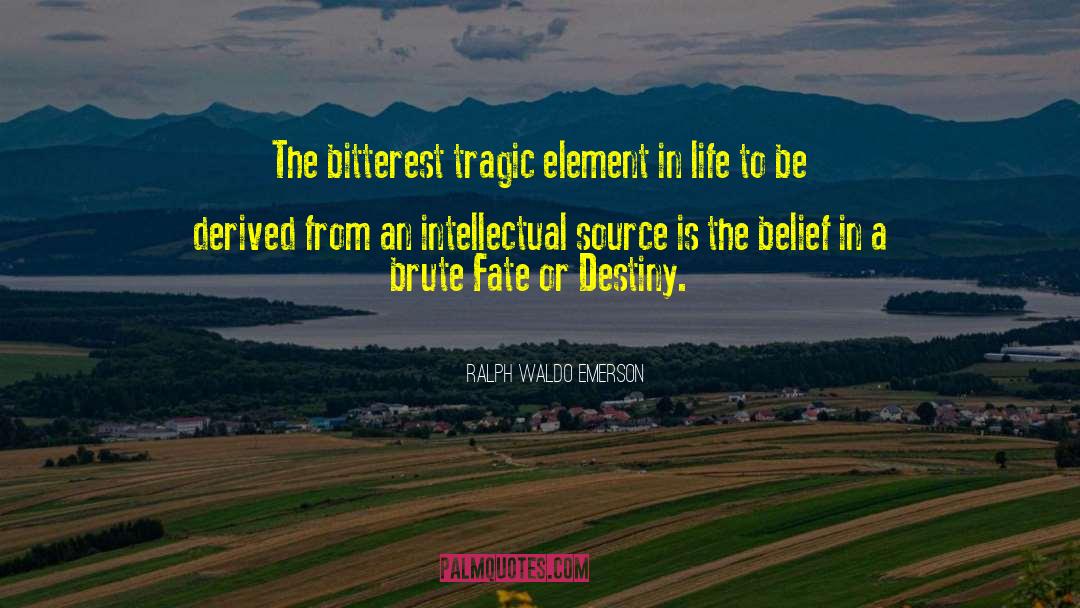 Brute quotes by Ralph Waldo Emerson