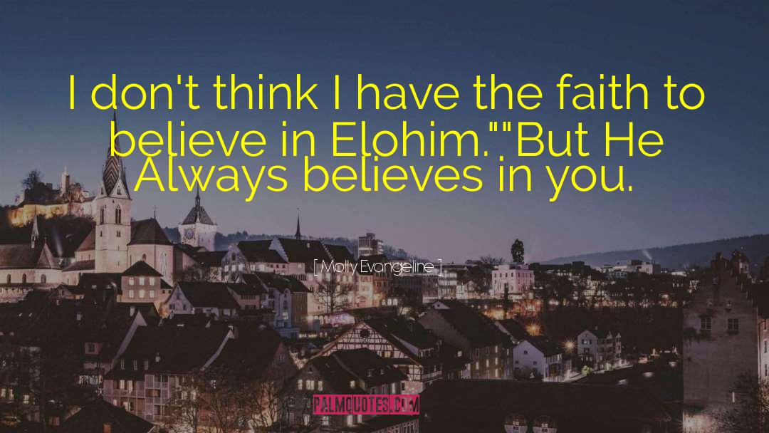 Btselem Elohim quotes by Molly Evangeline