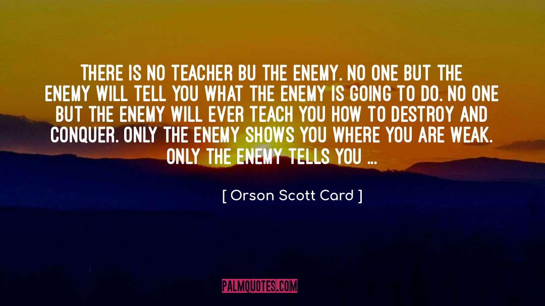 Bu Uelos quotes by Orson Scott Card