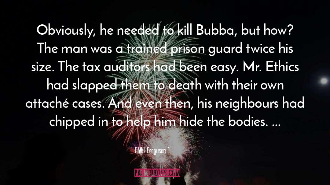 Bubba quotes by Will Ferguson