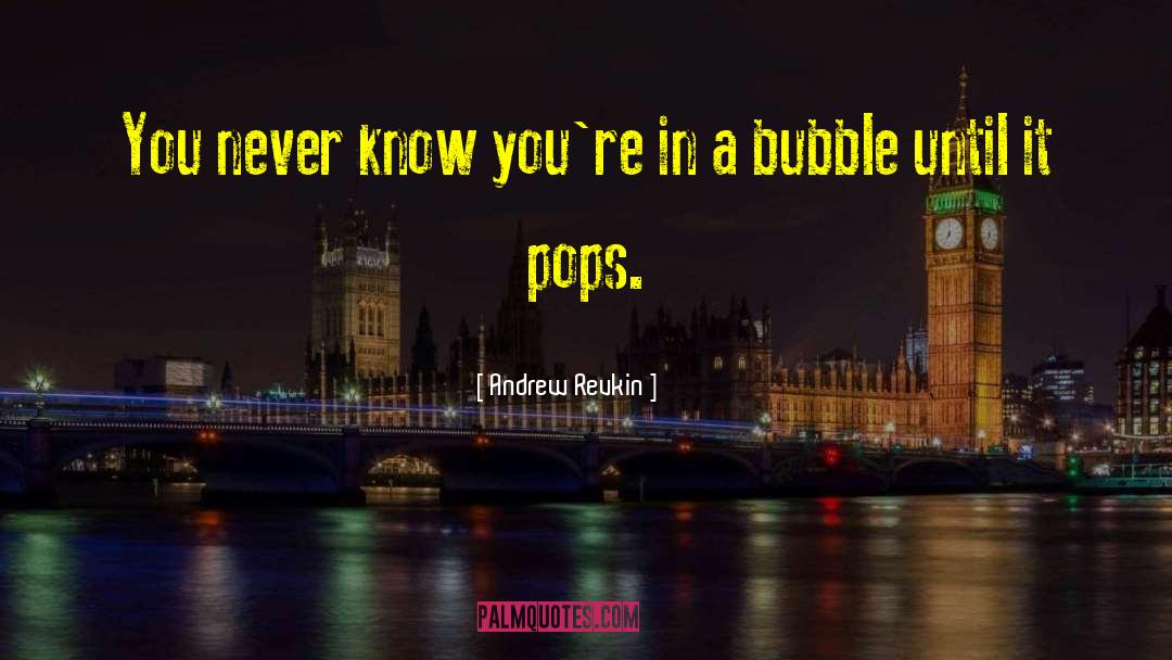 Bubble 0 7 quotes by Andrew Revkin