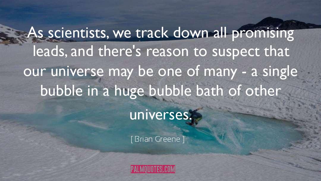 Bubble Bath quotes by Brian Greene