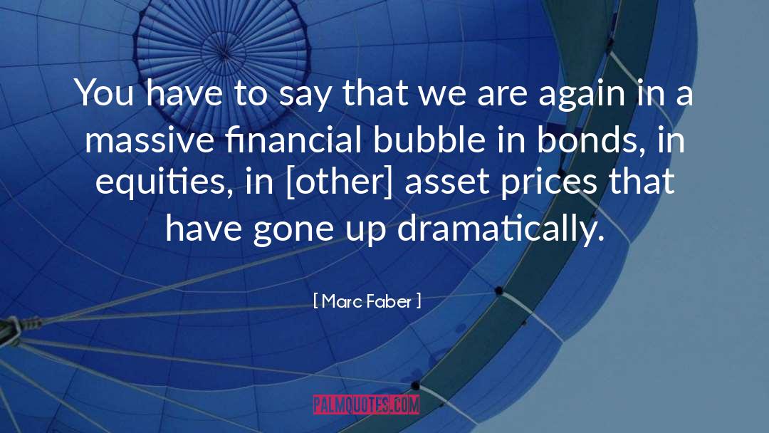 Bubble quotes by Marc Faber