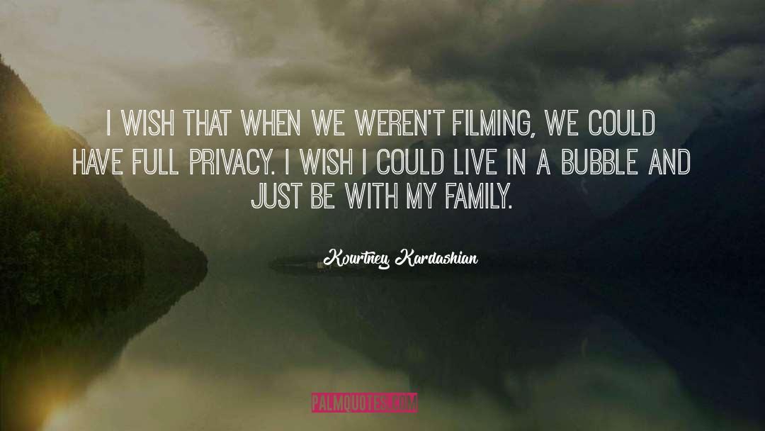 Bubble quotes by Kourtney Kardashian