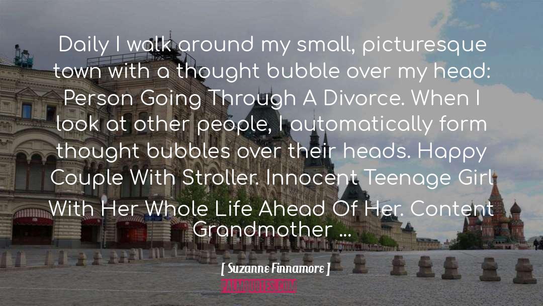 Bubble quotes by Suzanne Finnamore