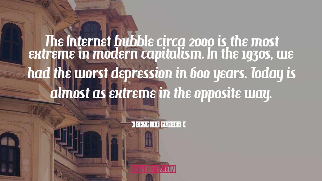 Bubble quotes by Charlie Munger