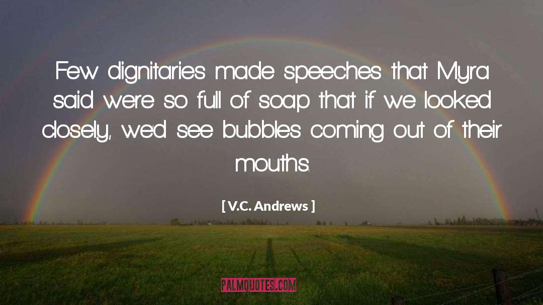 Bubbles quotes by V.C. Andrews