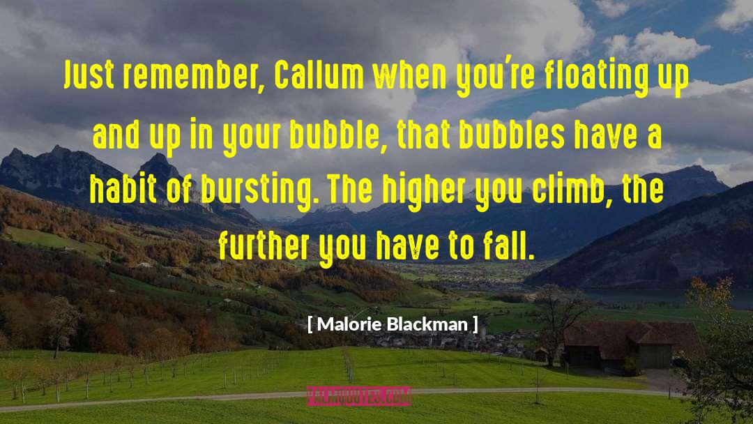 Bubbles Sayings quotes by Malorie Blackman