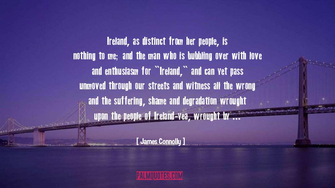 Bubbling quotes by James Connolly