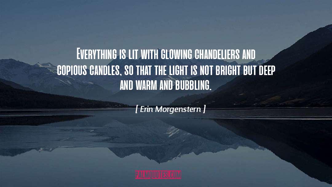 Bubbling quotes by Erin Morgenstern