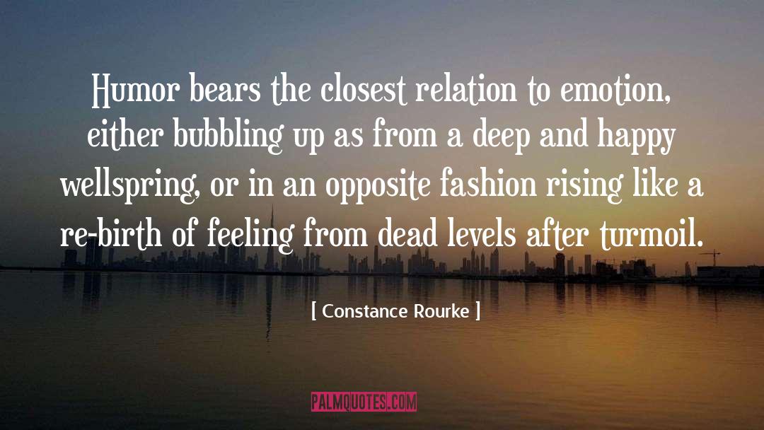 Bubbling quotes by Constance Rourke