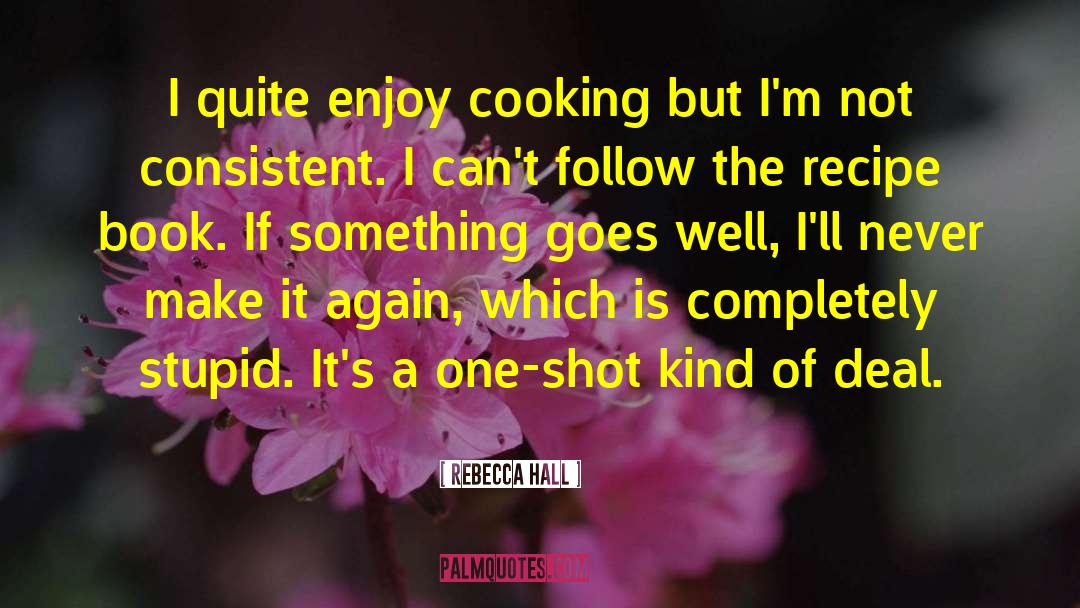 Bubeleh Recipe quotes by Rebecca Hall