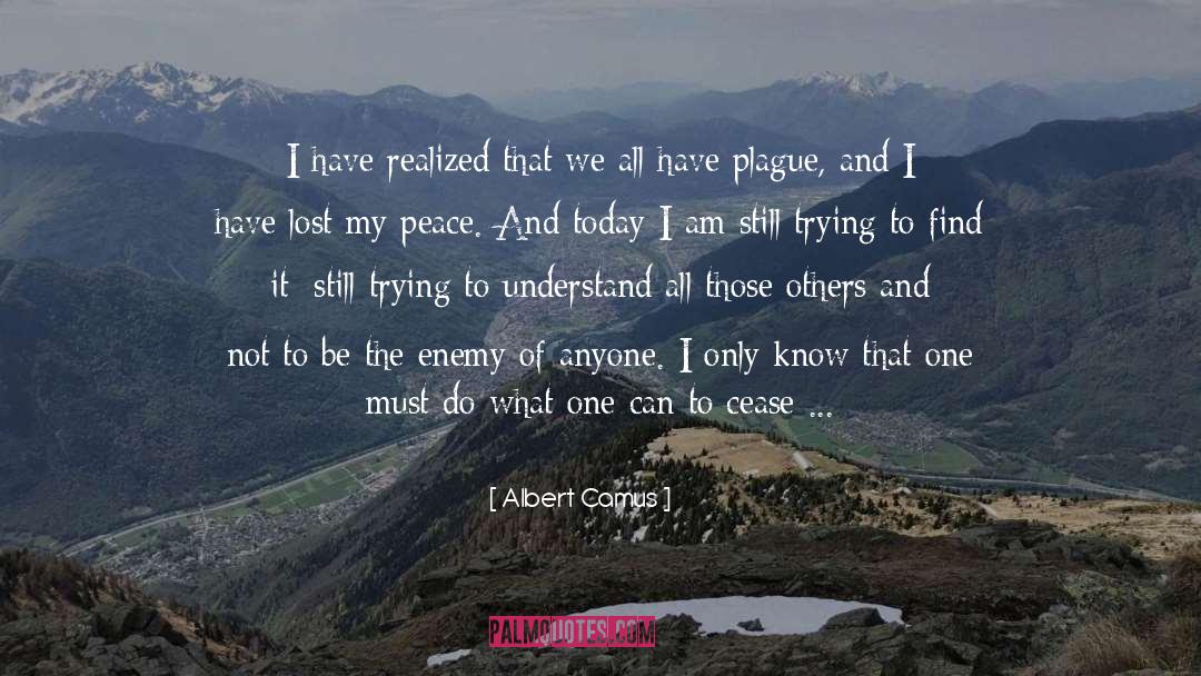 Bubonic Plague quotes by Albert Camus