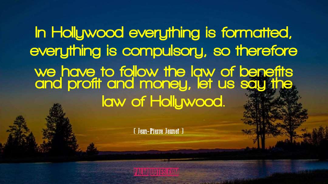 Bucchi Hollywood quotes by Jean-Pierre Jeunet